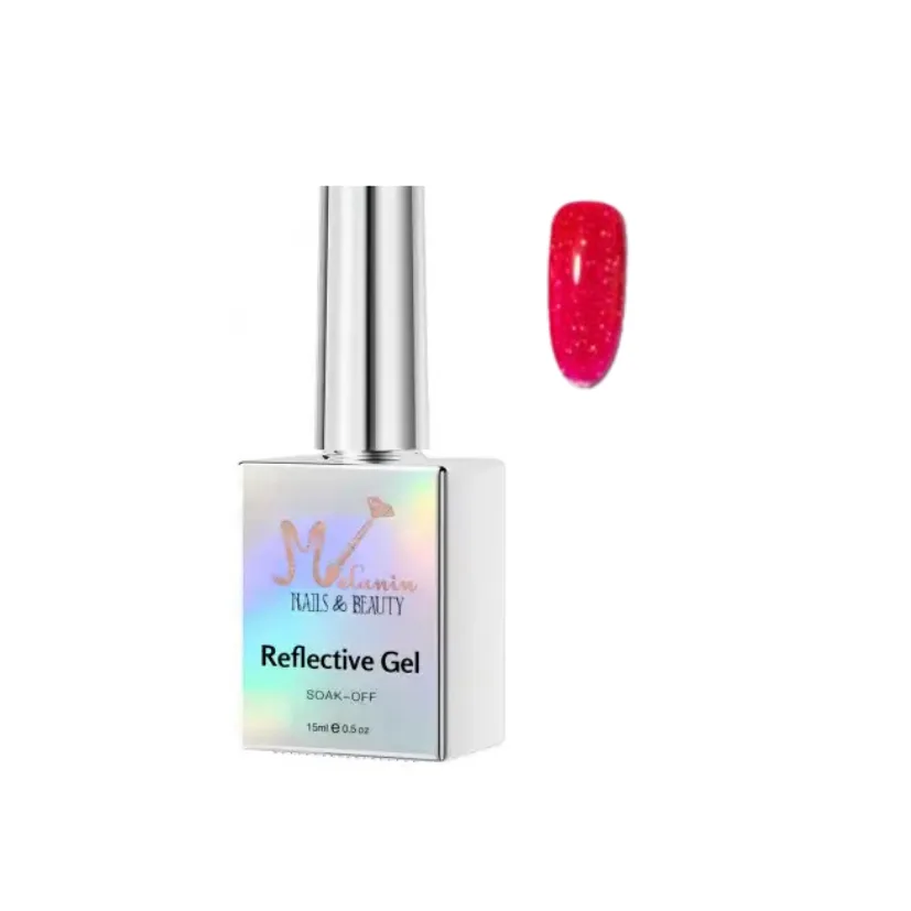 Reflective Gellak Electric Fuchsia