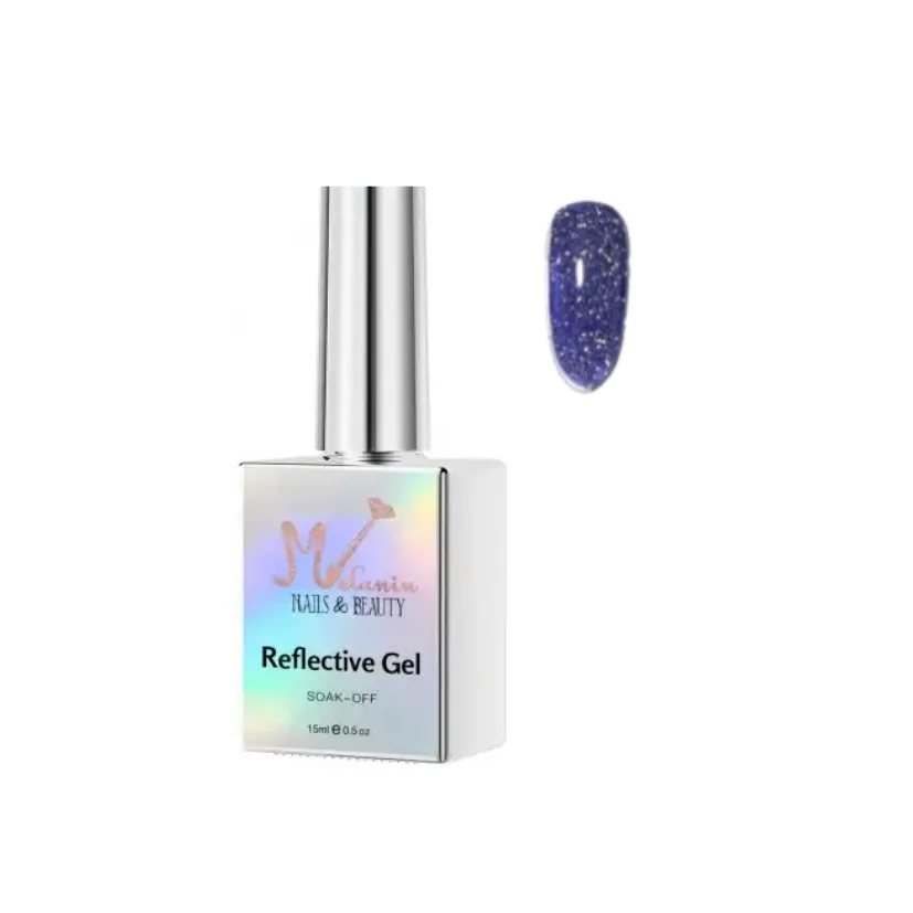 Reflective Gellak Plum Light