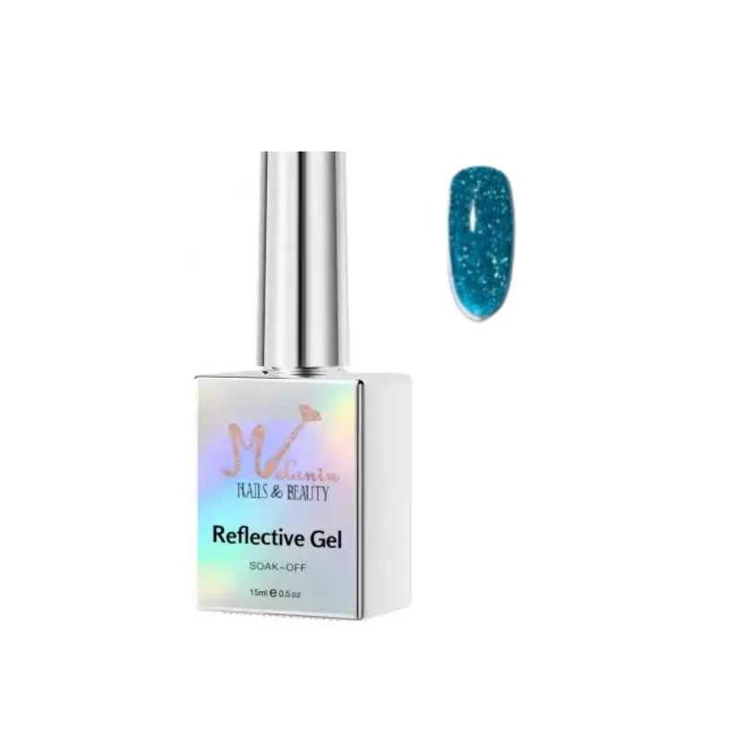 Reflective Gellak Electric Blue
